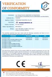Certifications/Patents-Fine Wire Welder CE Cert-Fine Wire Welder