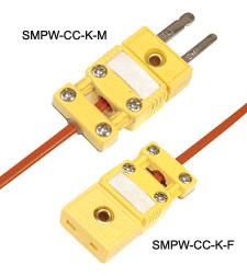 Connectors, Ext Wires-Connectors & Adaptors-Thermocouple Connectors SMPW-CC Series