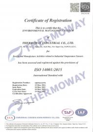 Certifications/Patents-ISO 14001-ISO 14001