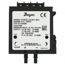 壓力測量-Dwyer 差壓傳送器-差壓傳送器: Series 616KD-LR