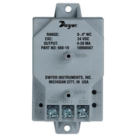 壓力測量-Dwyer 差壓傳送器-差壓傳送器: Series 668